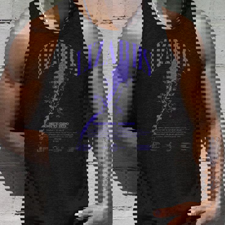 クレステッドゲッコー ストリートウェア トカゲ キーパー タンクトップ 彼への贈り物