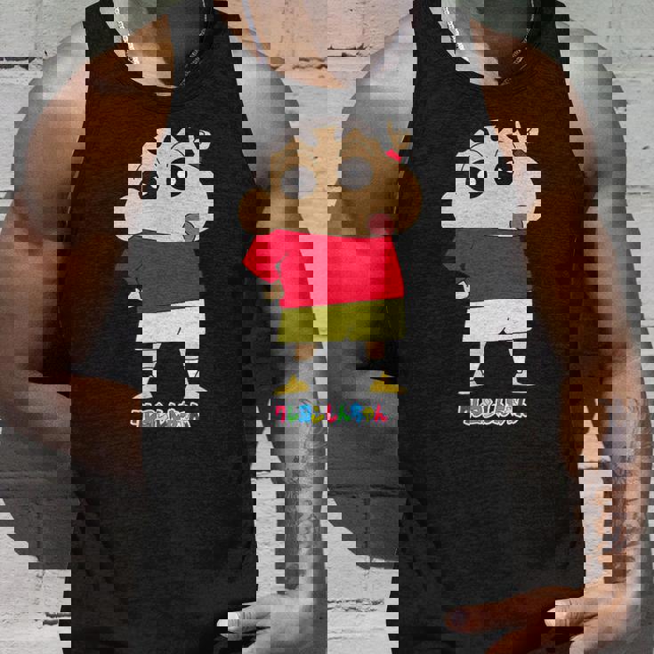 クレヨンしんちゃん しんちゃんは人気者 タンクトップ 彼への贈り物