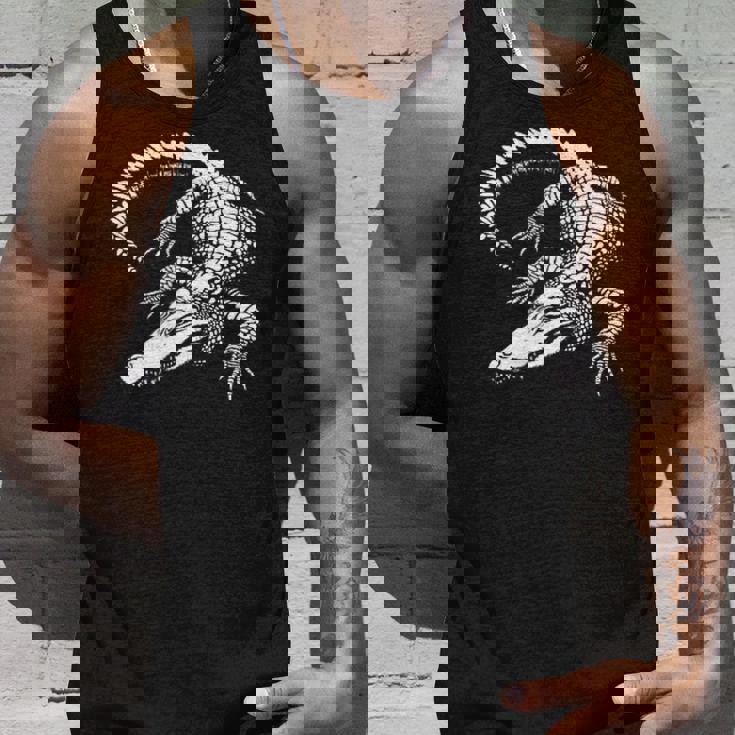 クロコダイル お父さん 母 恋人 モノクロ クロコダイル タンクトップ 彼への贈り物