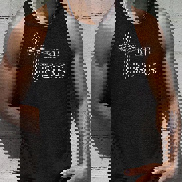 メンズ クロス 聖書チーム イエス・キリスト タンクトップ 彼への贈り物