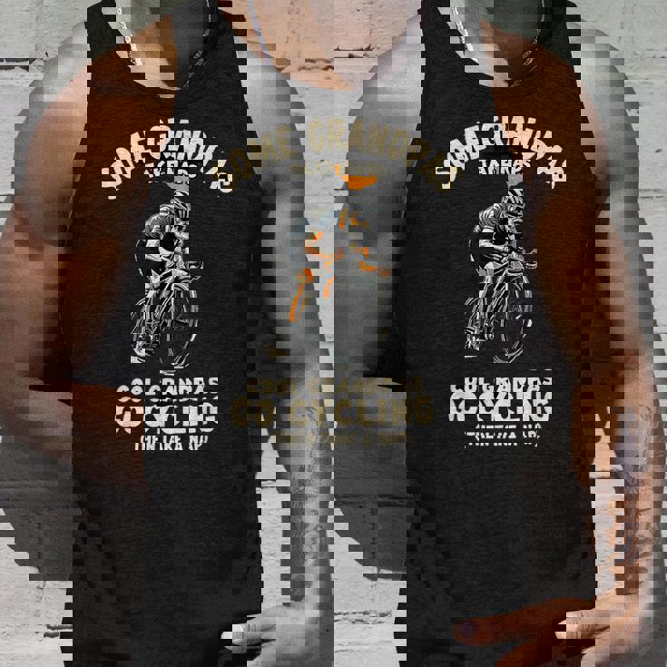 クールなグランパス自転車サイクリング タンクトップ 彼への贈り物