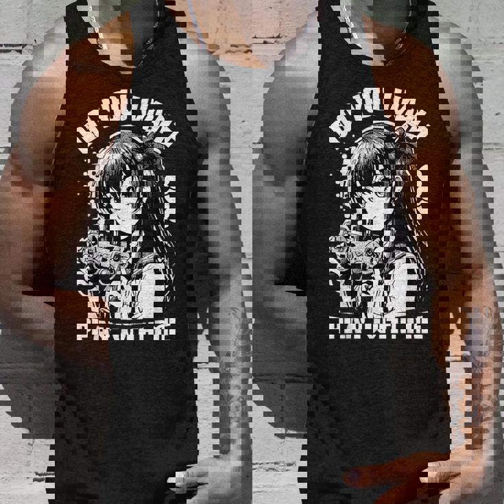 クールな日本のアニメバイブ タンクトップ 彼への贈り物