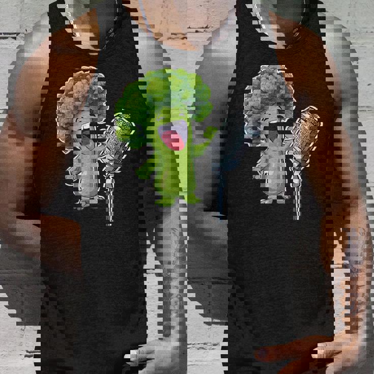 クールブロッコリー ベジタリアン ビーガン ベジタブルフード メンズ レディース タンクトップ 彼への贈り物