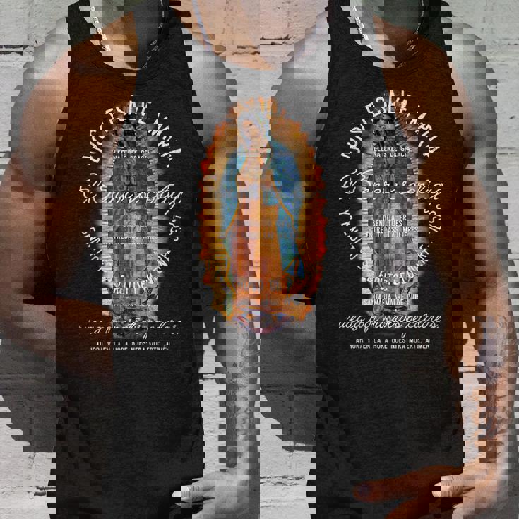 グアダルーペの聖母 カトリック アヴェ マリア スパニッシュヘイルマリア タンクトップ 彼への贈り物