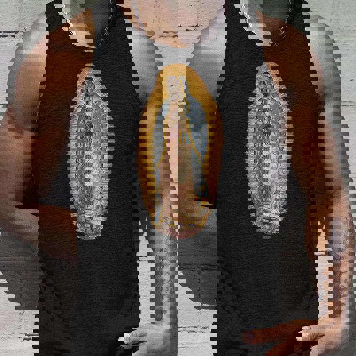 グアダルーペの聖母 マリア イリューション マリアン カトリック タンクトップ 彼への贈り物