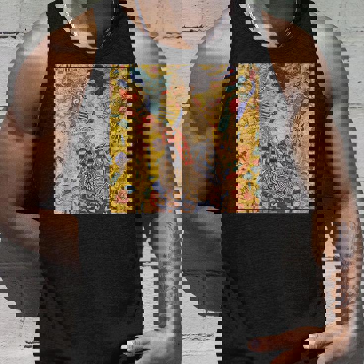 グスタフ・クリムト作「Lady With Fan」 タンクトップ 彼への贈り物