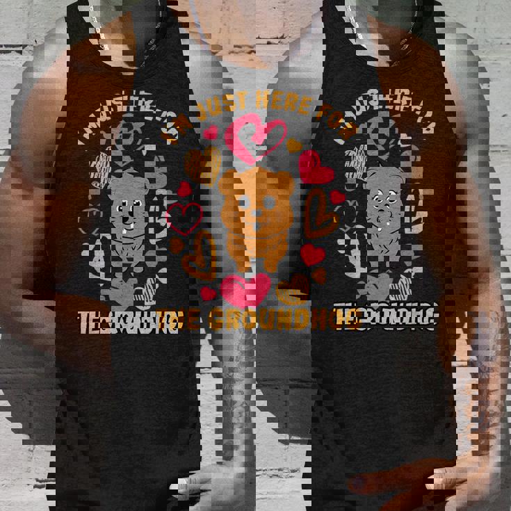 グラウンドホッグデー 2024 愛好家 2月2日 おもしろグラウンドホッグ タンクトップ 彼への贈り物