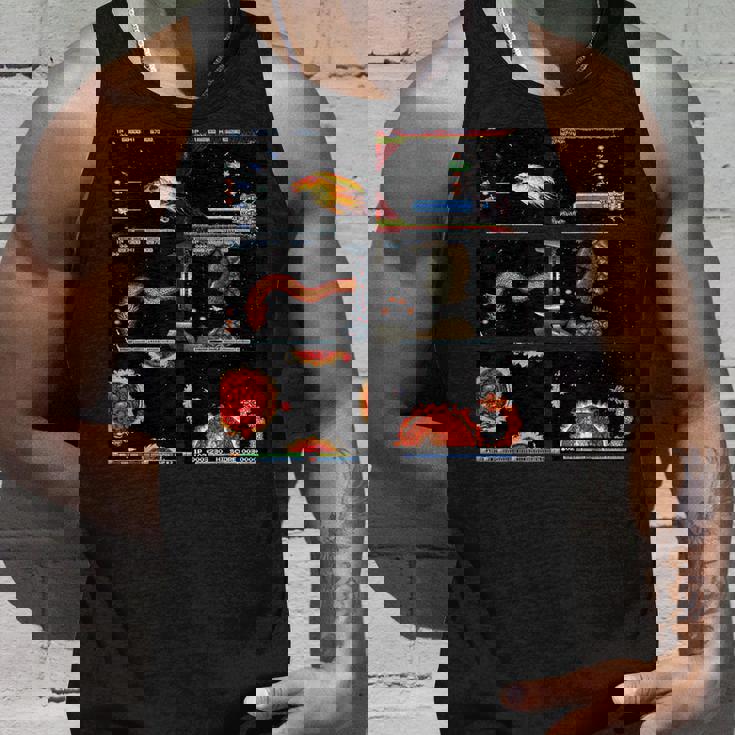 グラディウス タンクドレス スクリーンショット ボス レトロ ゲーマー 宇宙戦 タンクトップ 彼への贈り物