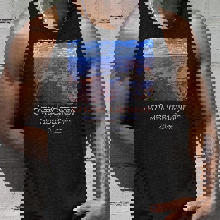 グランドキャニオン国立公園、アリゾナ州カラフルシーニックtシャツ タンクトップ 彼への贈り物