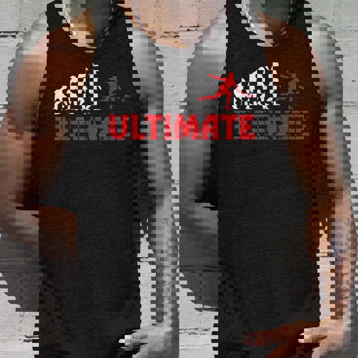 グレートアルティメットフリスビーエボリューションギフト タンクトップ 彼への贈り物