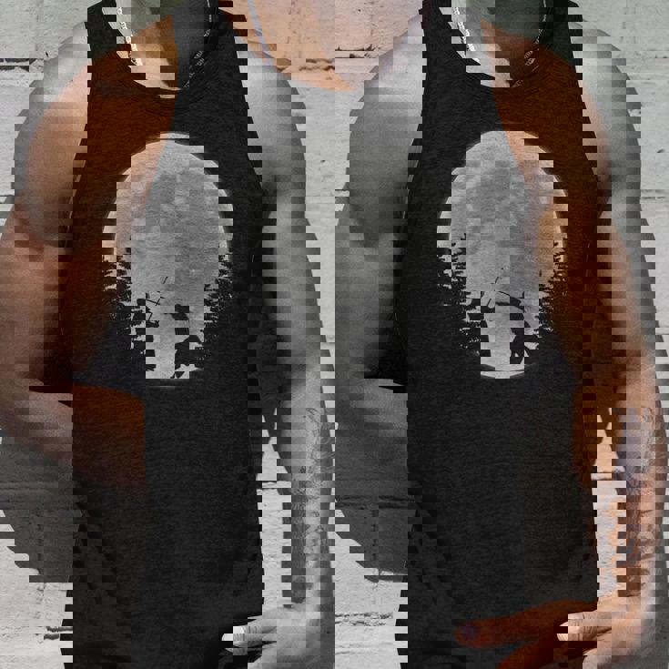 グレート剣道サムライズウィズムーンデザインジャパンウォリアー タンクトップ 彼への贈り物