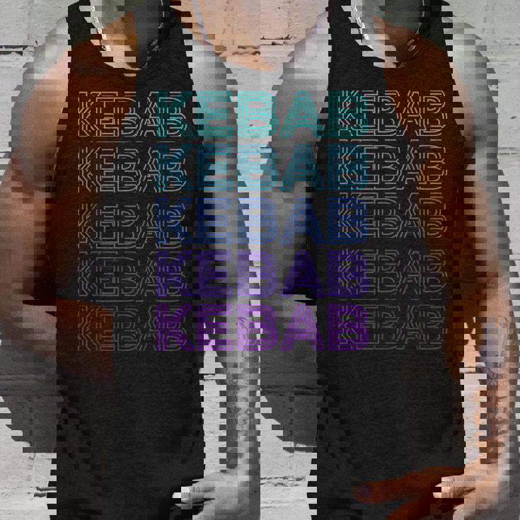 ケバブドーナーケバブケバップレトロ タンクトップ 彼への贈り物