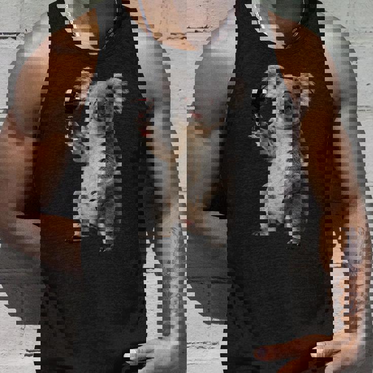 コアラ 飲酒 ワイン リアル タンクトップ 彼への贈り物