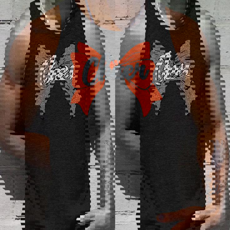 コケット オレンジ チア リボン スポーツ チアリーダー チアリーディング タンクトップ 彼への贈り物