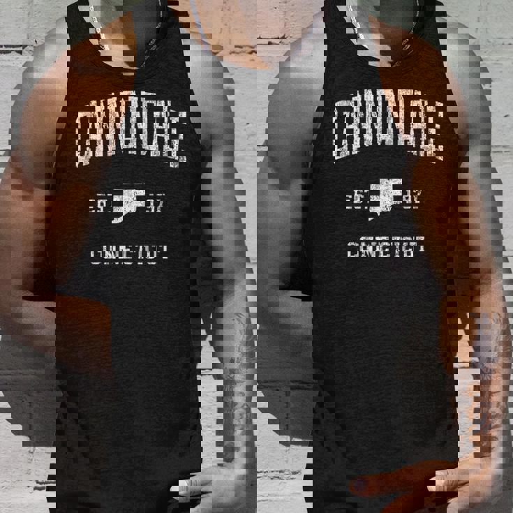 コネチカット州キャノンデールctビンテージアスレチックスポーツデザイン。 タンクトップ 彼への贈り物