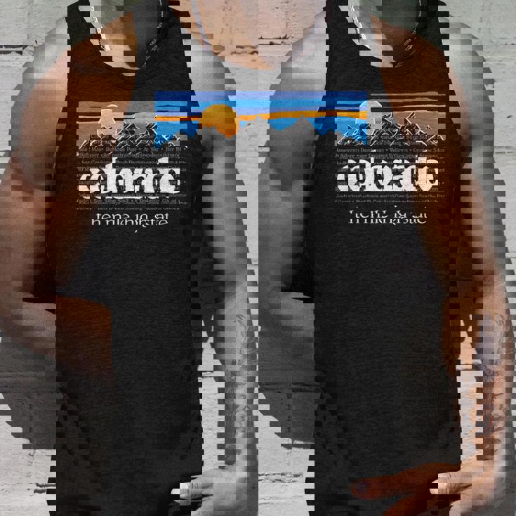 コロラドアンダーグラウンド コロラドマウンテン ヴィンテージ コロラド タンクトップ 彼への贈り物