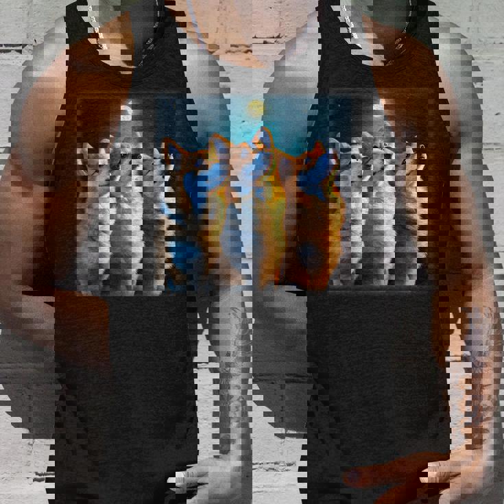 コーギー 面白いtシャツ 犬 かわいい メンズ 子供 おもしろ 服 雑貨 グッズ ネタ わんこ イヌ タンクトップ 彼への贈り物