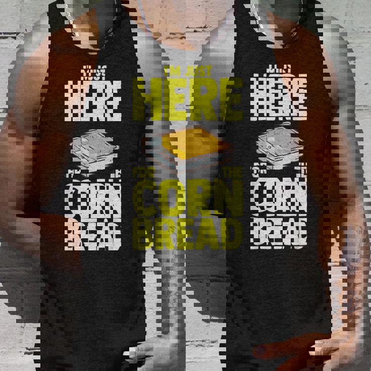 コーンブレッドレシピ 食べ物 面白いコーンベーキング タンクトップ 彼への贈り物