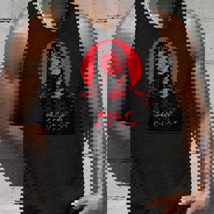 ゴシック アニメ 鬼 わいふ かわいい 日本 漫画 ヴェーパーウェア レトロ タンクトップ 彼への贈り物