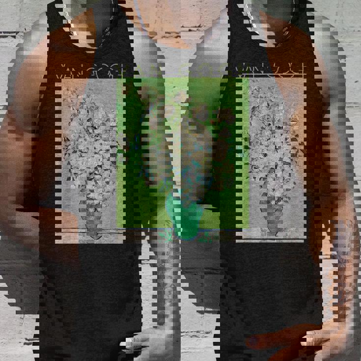 ゴッホローズアートスプリング タンクトップ 彼への贈り物