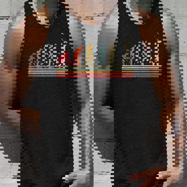 ゴルファー&ゴルファーへのレトロなゴルフエボリューションギフト タンクトップ 彼への贈り物