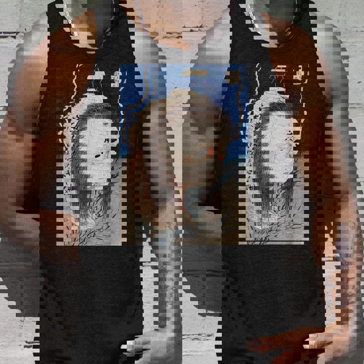 ゴースト 亡霊 霊魂 ファントム 葛飾北斎 日本美術 ハロウィン 妖怪 提灯お岩 百物語 お岩さん 百物語 タンクトップ 彼への贈り物