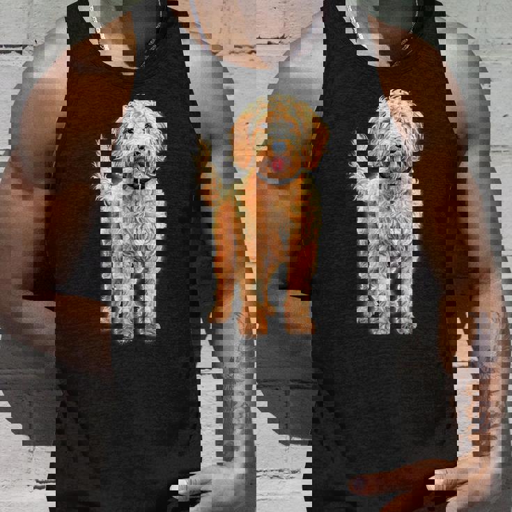 ゴールデンドゥードル犬 タンクトップ 彼への贈り物