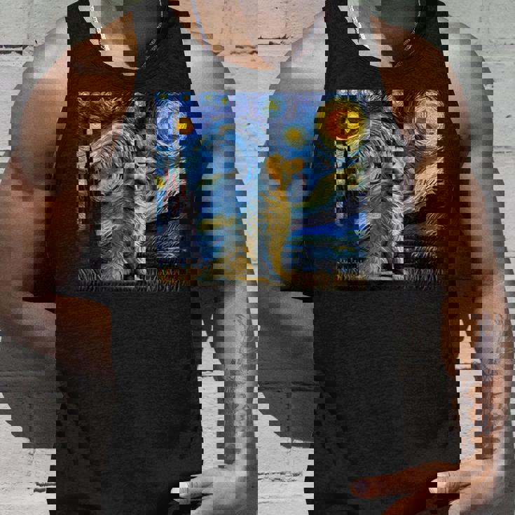 ゴールデンレトリバー 面白いtシャツ 犬 星月夜 イヌ かわいい メンズ おもしろ 服 グッズ ネタ わんこ タンクトップ 彼への贈り物