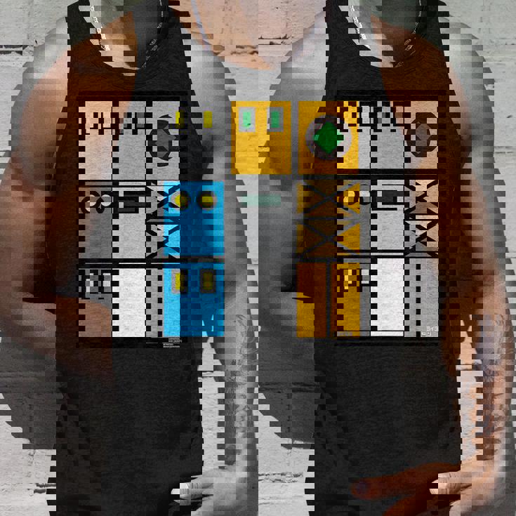 ゴールドライタン カラーデザイン タンクトップ 彼への贈り物