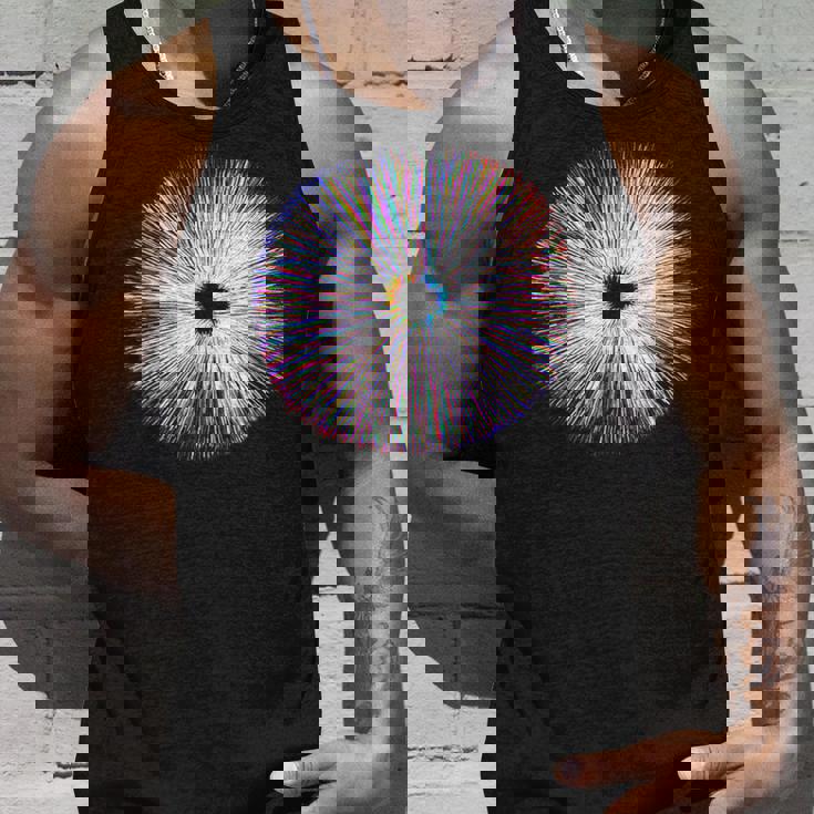 サイケデリック キノコ 胞子 プリント マッシュルーム マジック タンクトップ 彼への贈り物