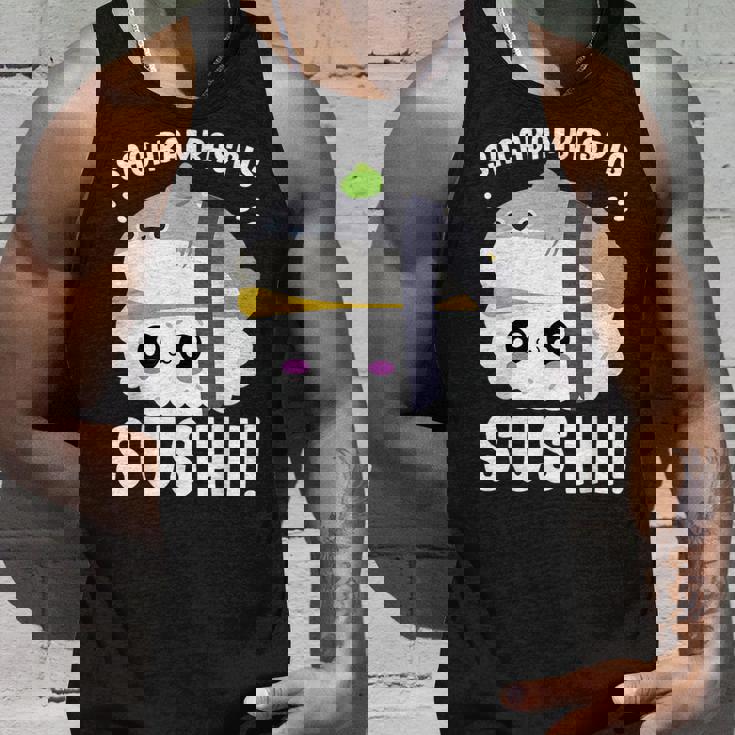 サカバンバスピス寿司 魚ミーム 和食 タンクトップ 彼への贈り物