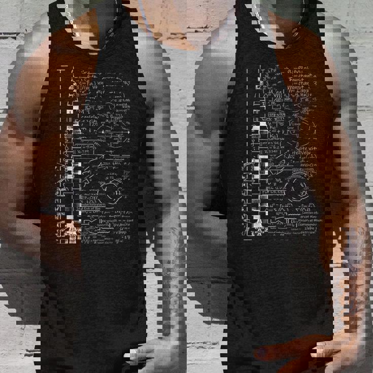 サターンvサターン5ロケット科学方程式 タンクトップ 彼への贈り物