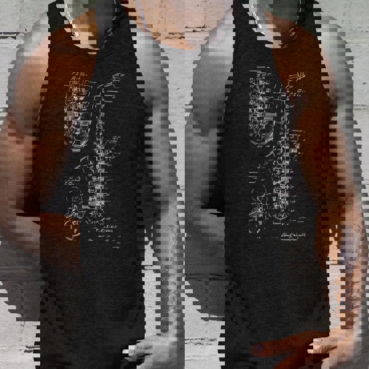 サックス アルトサックス 特許スタイル クール サクソフォニスト タンクトップ 彼への贈り物