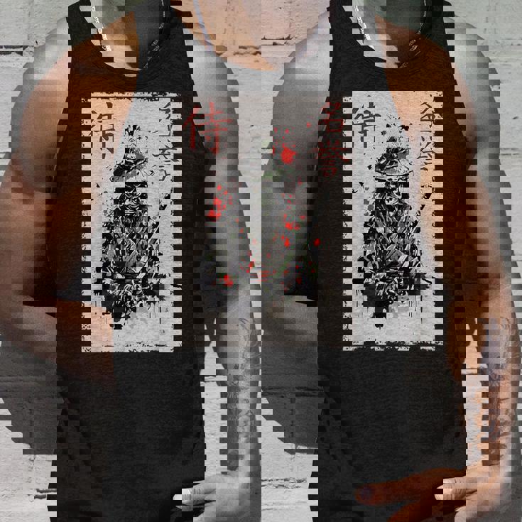 サムライ戦士 カエル グラフィック カッコいい 日本美術 カエル タンクトップ 彼への贈り物