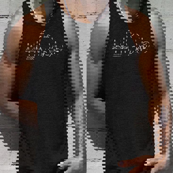 サモエドハートビート-サモエド タンクトップ 彼への贈り物