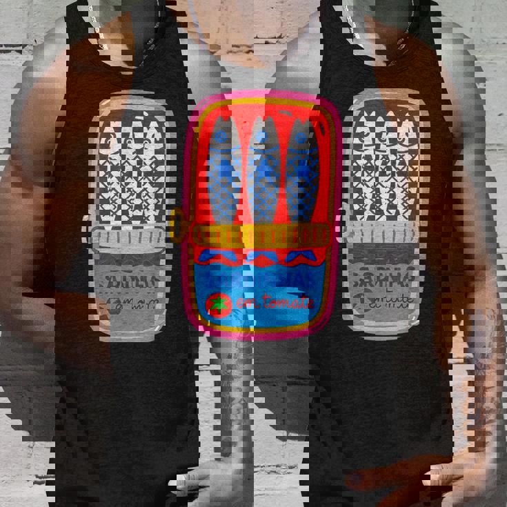 サルディーニャス エム トメイト 遊び心のあるイラスト タンクトップ 彼への贈り物