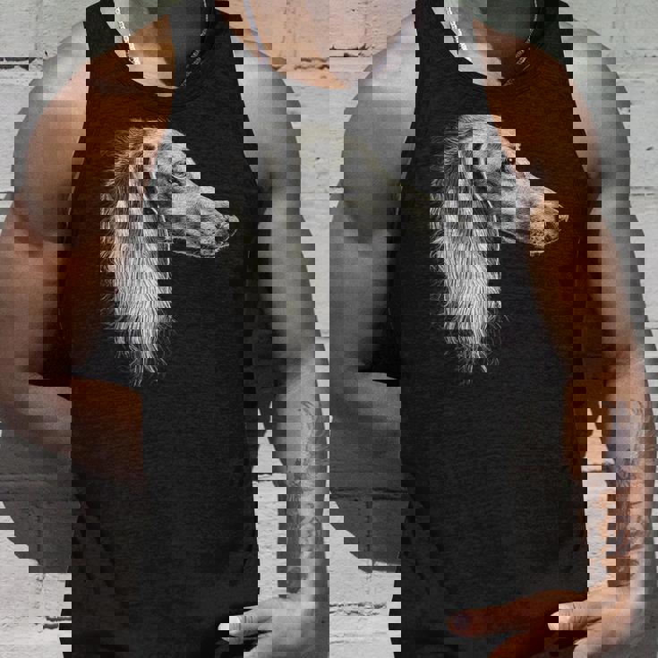 サルーキ 犬 モチーフ ペットアート サルーキ タンクトップ 彼への贈り物