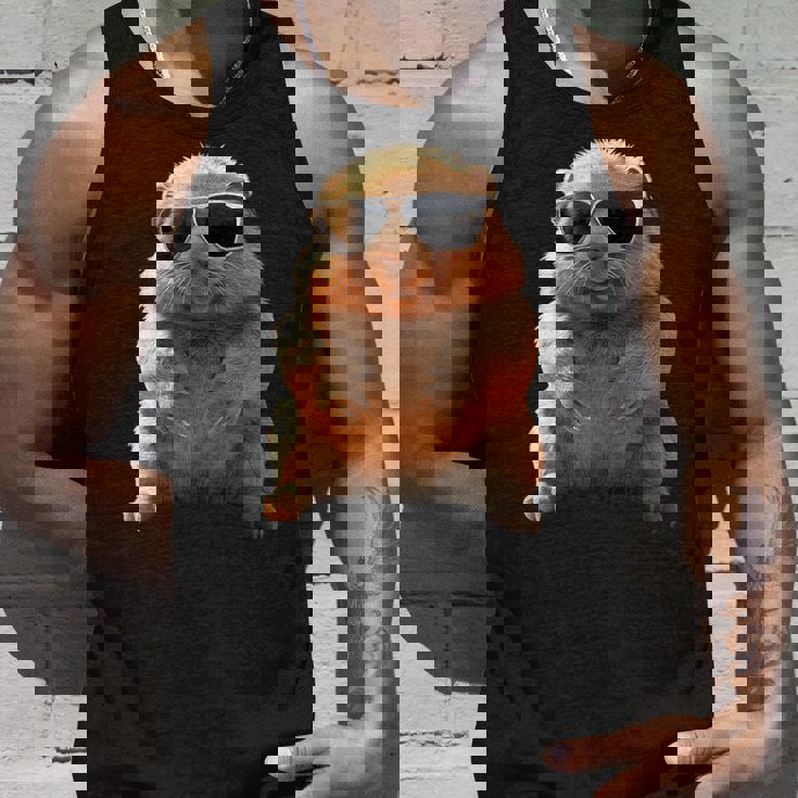 サングラスをかけたウォンバット オーストラリア かわいい ウォンバット タンクトップ 彼への贈り物