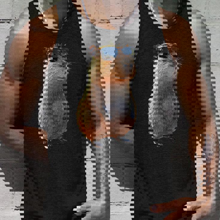 サングラスをかけたカピバラ Be Capy カピバラ げっ歯類 Capybara タンクトップ 彼への贈り物