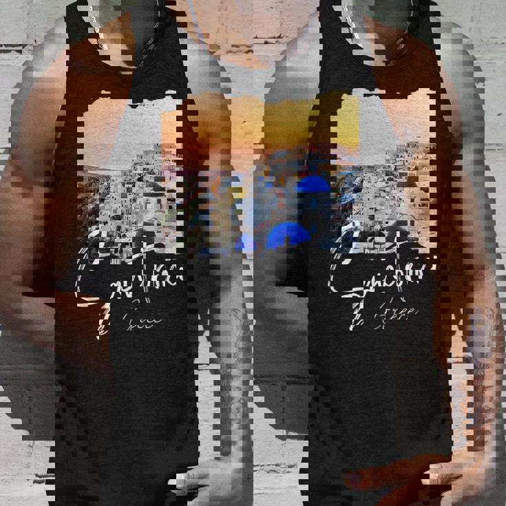 サントリーニ ギリシャ絵画 サントリーニ タンクトップ 彼への贈り物