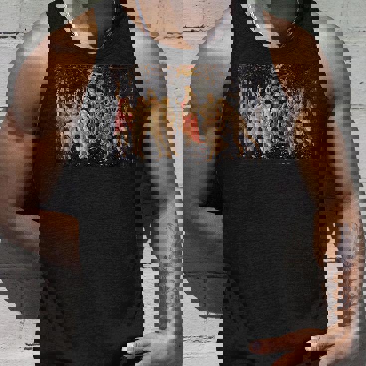 サンドロ・ボッティチェリの春（プリマヴェーラ） タンクトップ 彼への贈り物