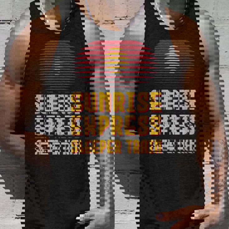 サンライズ特急電車 日本 東京 岡山 出雲 高松 タンクトップ 彼への贈り物