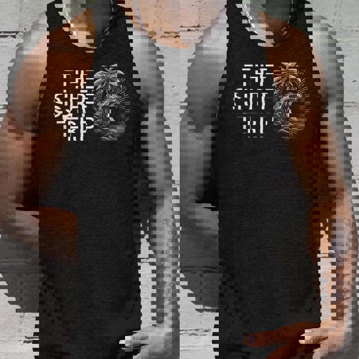 サーフ サーフィン グラフィック ストリート カジュアル メンズ レディース タンクトップ 彼への贈り物