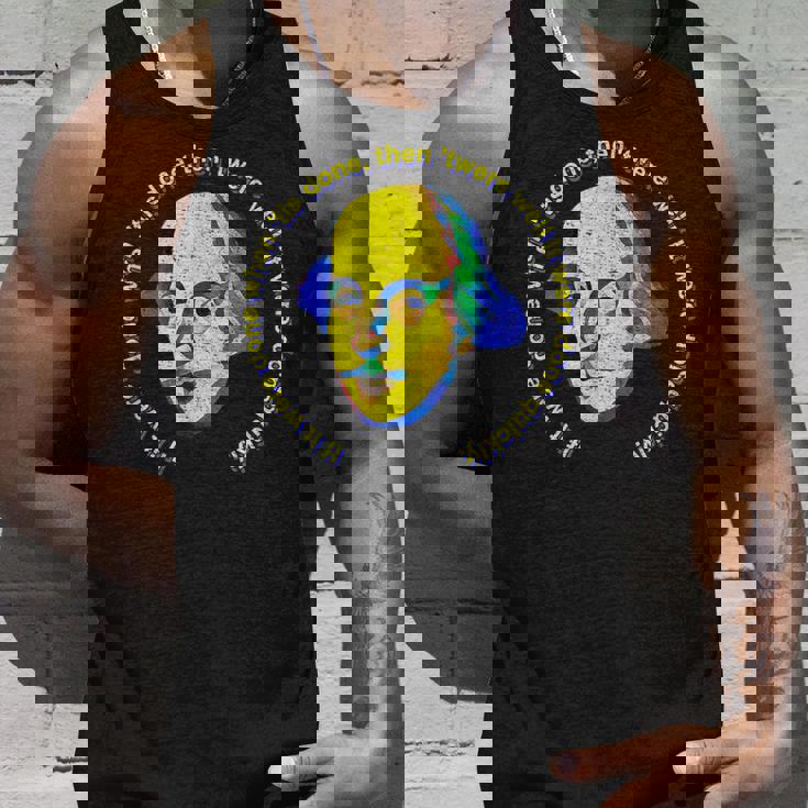 シェイクスピアがマクベスの言葉を引用したらそれが終わったら終わった タンクトップ 彼への贈り物