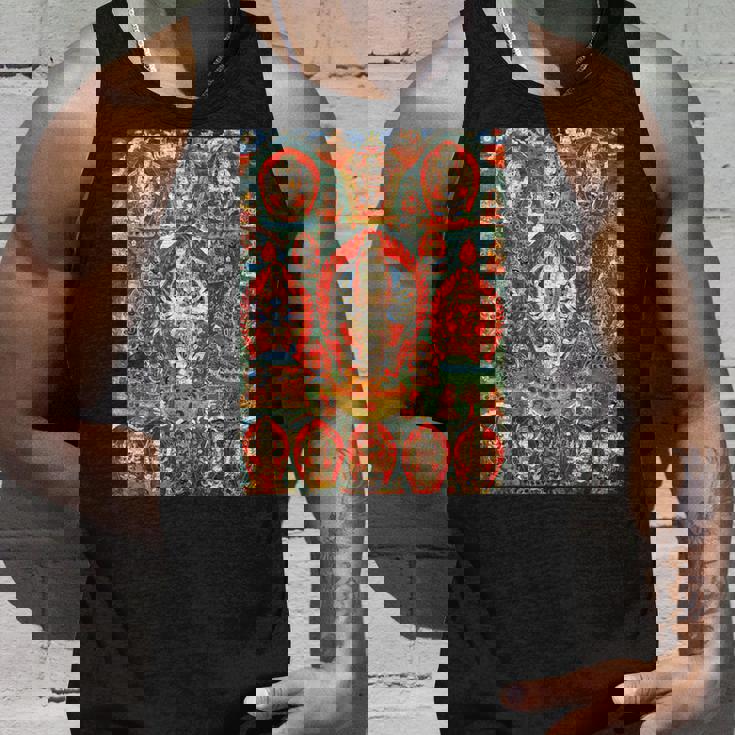 シッダ ラクシュミ チベット仏教 タンカ 曼荼羅 仏教 タンクトップ 彼への贈り物