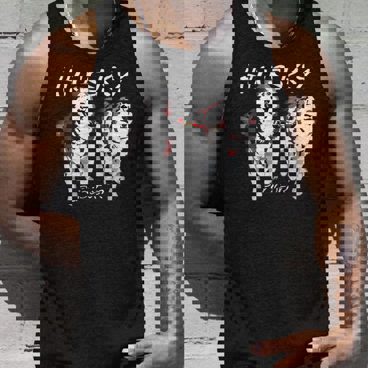 シベリアンハスキーパワーすごいかわいいハスキー タンクトップ 彼への贈り物