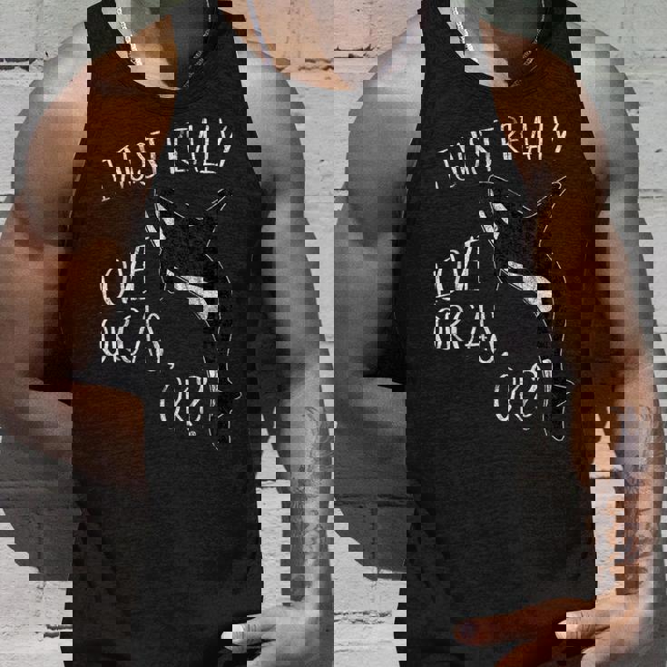 シャチが好きなだけなんだシャチ タンクトップ 彼への贈り物