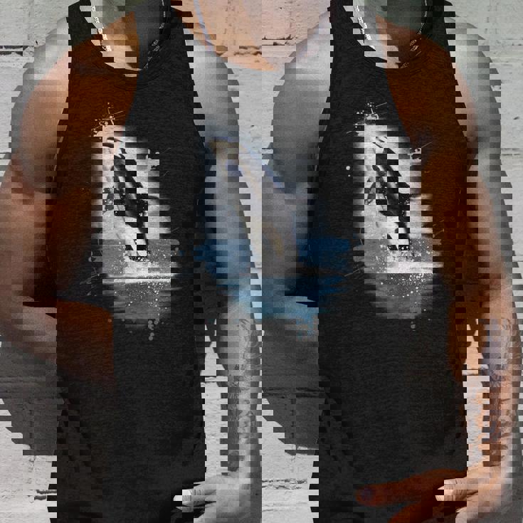 シャチとシャチのギフト タンクトップ 彼への贈り物