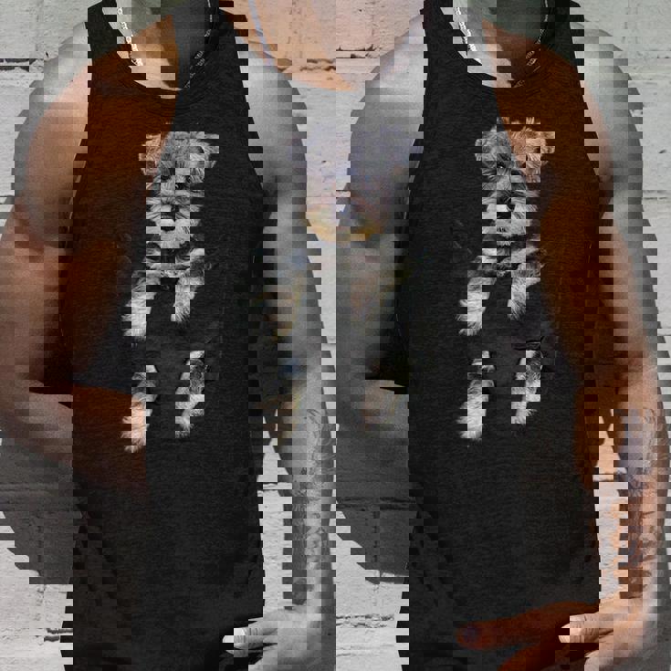 シュナウザー犬のポケットパピーギフト タンクトップ 彼への贈り物