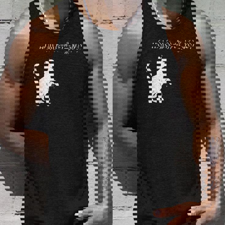 シュロディンガース 猫方程式物理学 オタク物理学 科学 タンクトップ 彼への贈り物